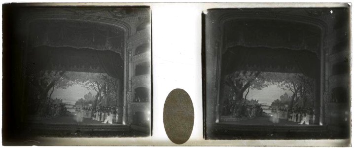 Decorat de l'escenari del Gran Teatre del Liceu