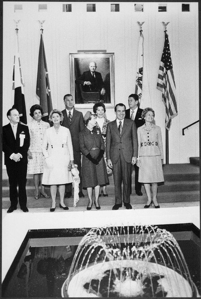 Dedication ceremony for the Eisenhower Memorial Hospital, Palm Desert, California - NARA - 194740