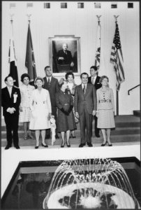 Dedication ceremony for the Eisenhower Memorial Hospital, Palm Desert, California - NARA - 194740