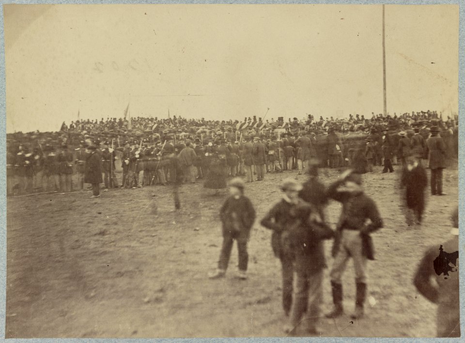 Dedication of monument at Gettysburg cemetery LCCN2012647713