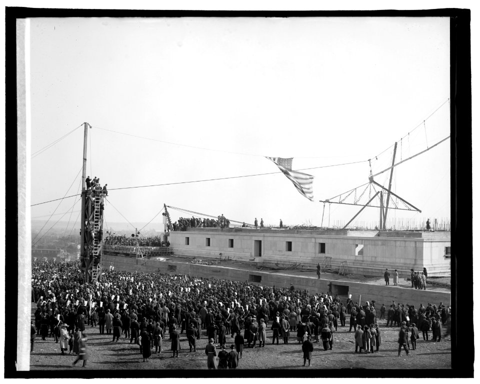 Dedication, Geo. Wash. Memorial, (1923, Alexandria, Virginia) LCCN2016824261