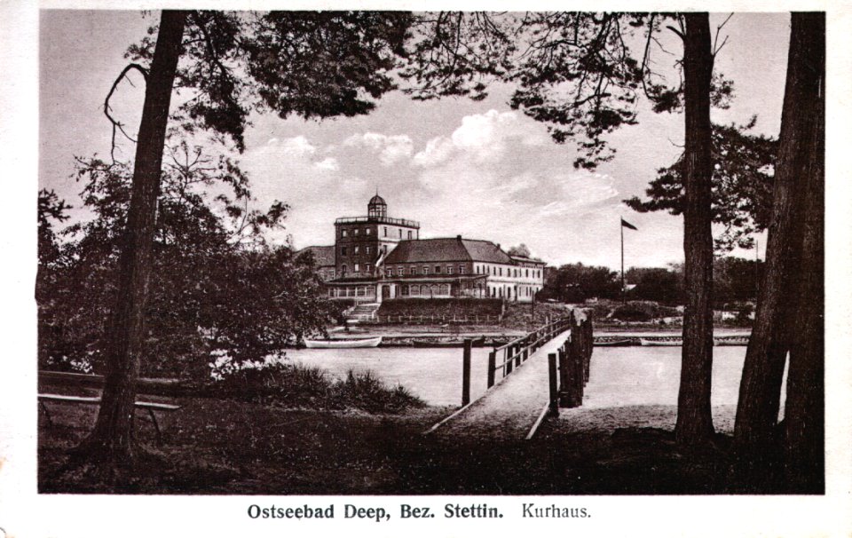 Deep Ostseebad Bez Stettin Kurhaus
