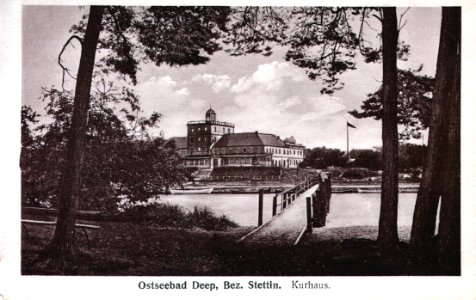 Deep Ostseebad Bez Stettin Kurhaus