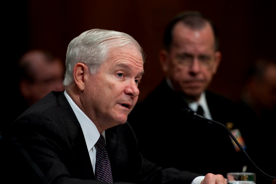 Defense.gov News Photo 100617-N-0696M-051 - Secretary of Defense Robert M. Gates testifies at a hearing of the Senate Armed Services Committee on the new Strategic Arms Reduction Treaty and