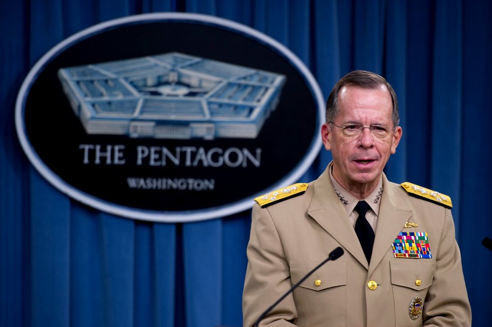 Defense.gov News Photo 100920-N-0696M-032 - Chairman of the Joint Chiefs of Staff Adm. Mike Mullen U.S. Navy addresses the media announcing the 2nd annual Warrior Games to be held in