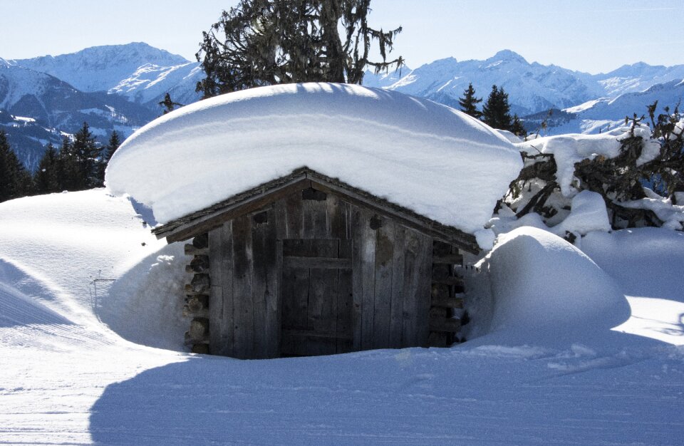 Ice mountain nature