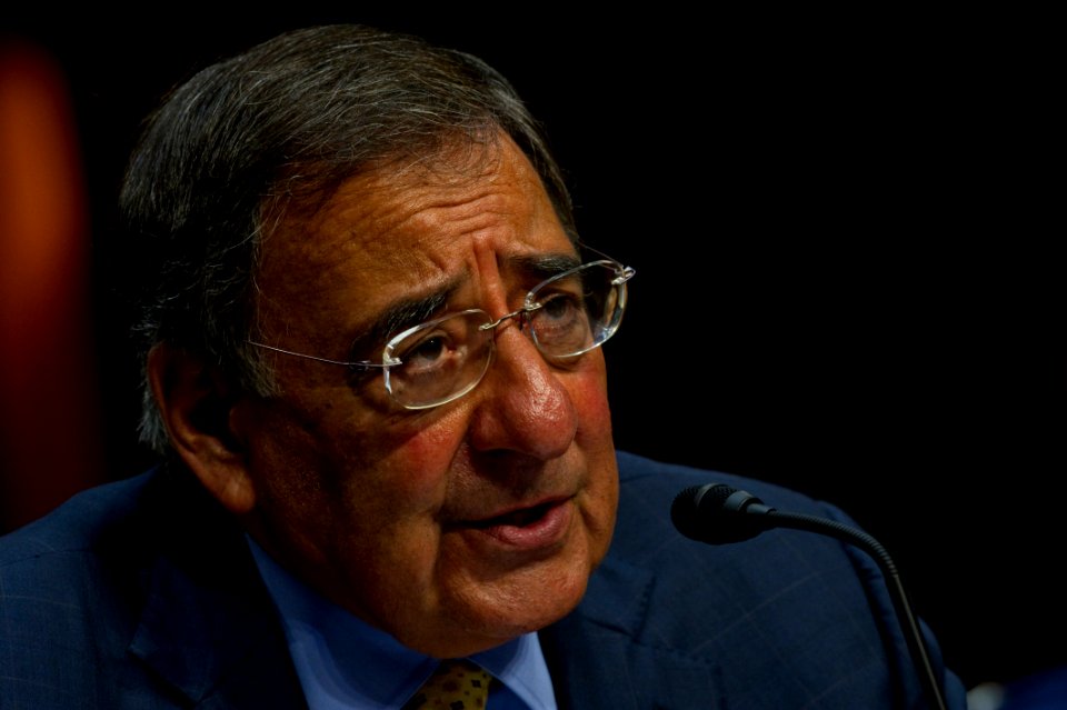 Defense.gov News Photo 110922-N-TT977-215 - Secretary of Defense Leon E. Panetta testifies at a Senate Armed Services Committee hearing on the U.S. strategy in Afghanistan and Iraq on Sept. 22