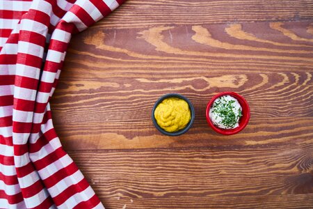 Mayonnaise food table