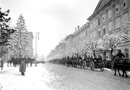 Defilee eines Regiments vor dem General - CH-BAR - 3238153