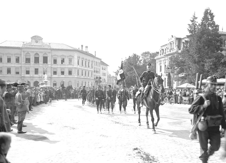 Defilee der Division 1 in Solothurn - CH-BAR - 3240011