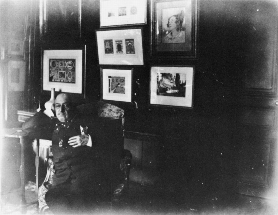 Degas, Antoine - Ein Freund im Salon von Ludovic Halévy (Zeno Fotografie)