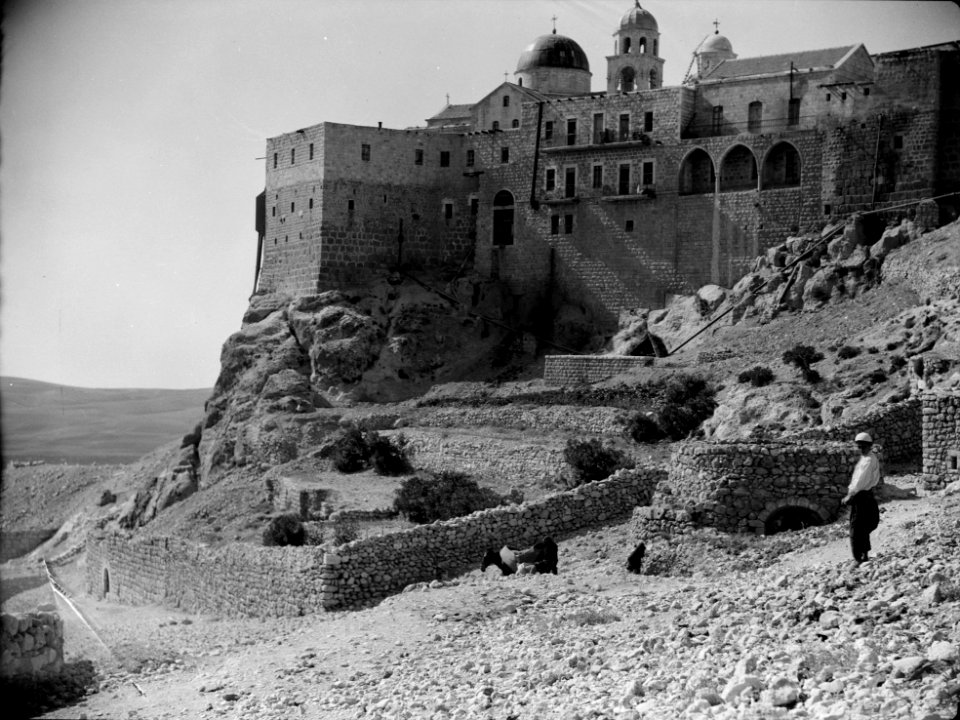 Deir Seidnaya. Greek Orthodox nunnery LOC matpc.15491