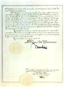 Dekret des Königreichs Italien 1932 - 2