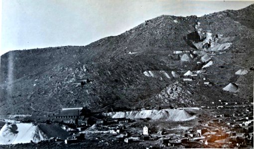 Delamar mining camp Nevada 1890s