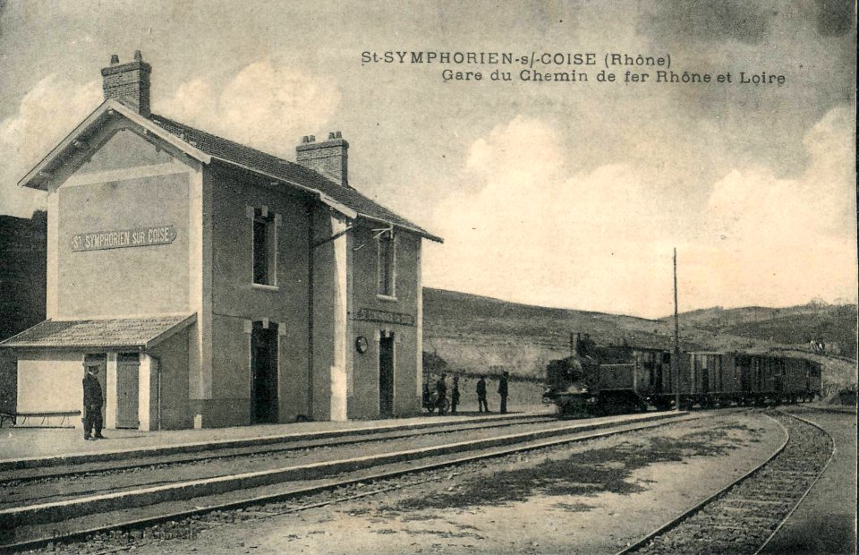 Delau - St-SYMPHORIEN s COISE - Gare du Chemin de fer Rhone et Loire