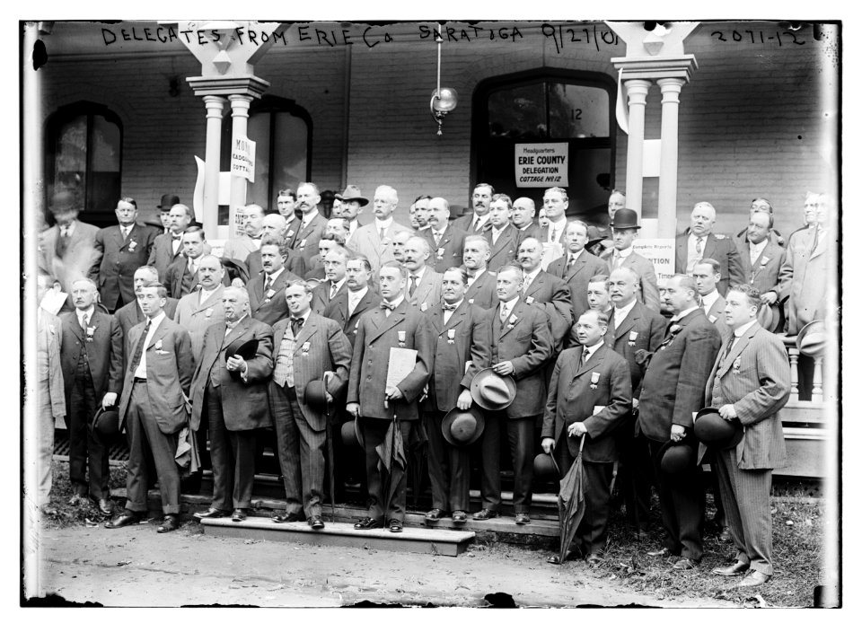 Delegates from Erie Co., Saratoga LCCN2014688472