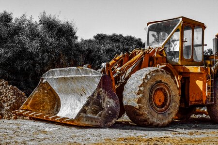 Industry power shovel heavy machine