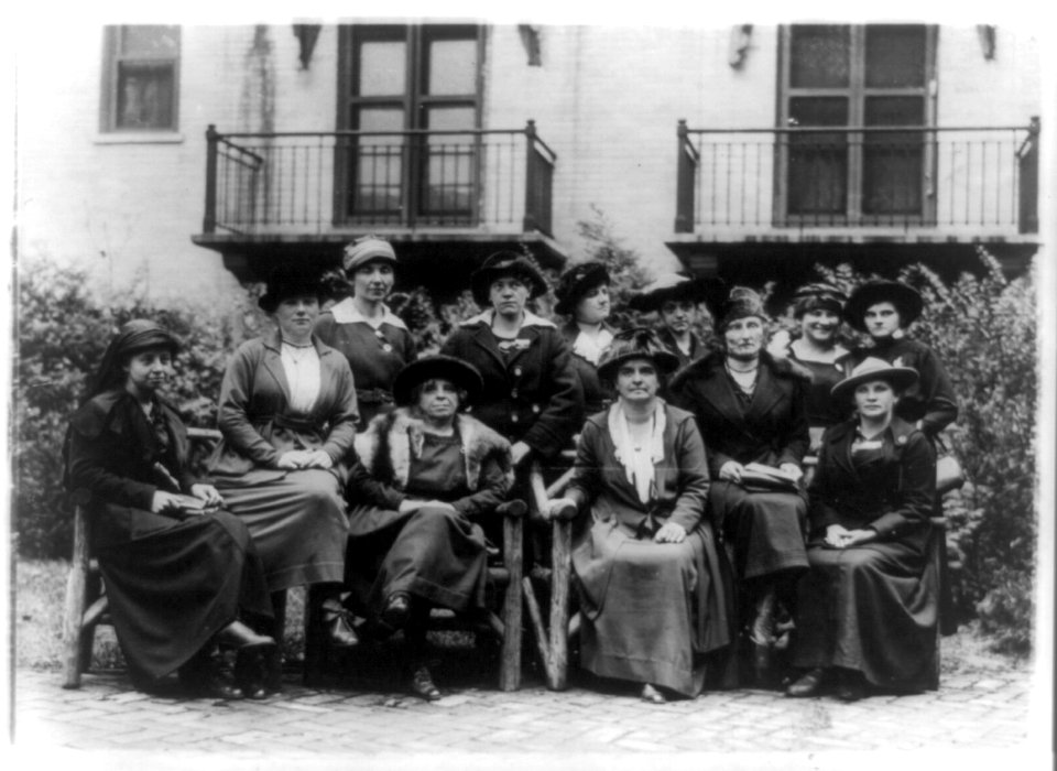 Delegates to the first International Congress of Working Women to be held in Washington LCCN96510805