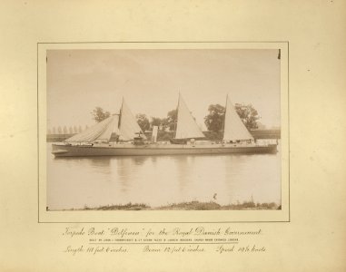 Delfinen at Thornycroft - 1883