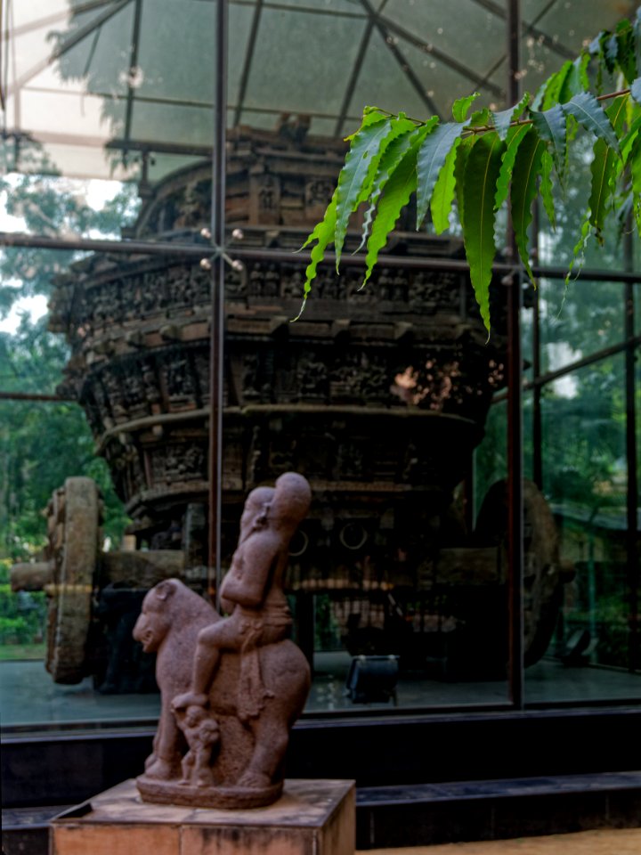 Delhi-National Museum-Chariot Temple RV-20131006