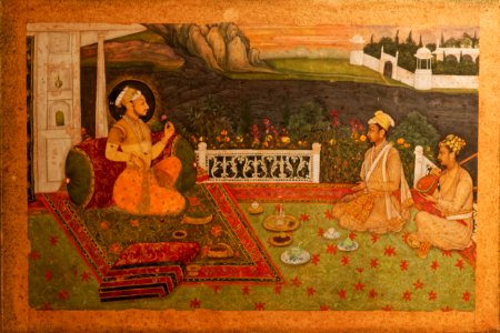 Delhi-National Museum-Tribute to emperor-20131006