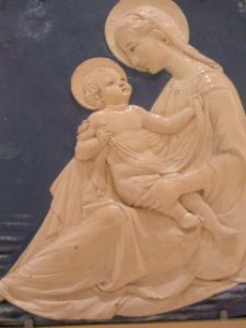 Della Robbia Vierge de l'Humilité