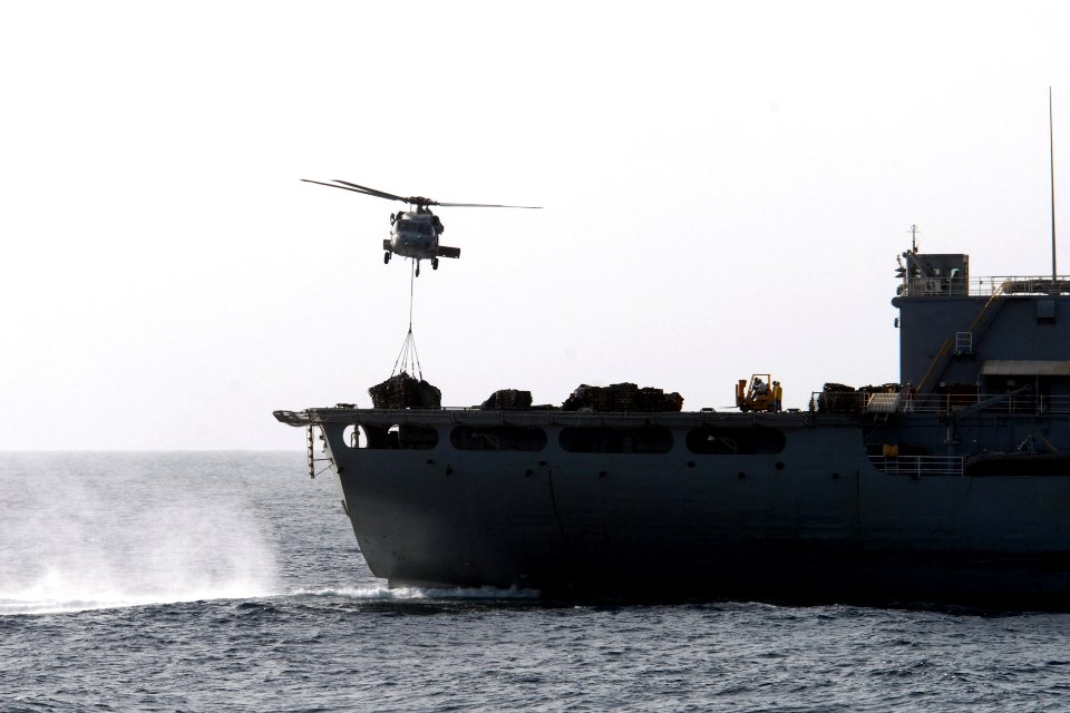 Delivery of Fresh Supplies for the USNS San Jose DVIDS112616