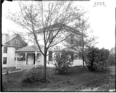 Delta Rho fraternity house 1908 (3195503216) photo