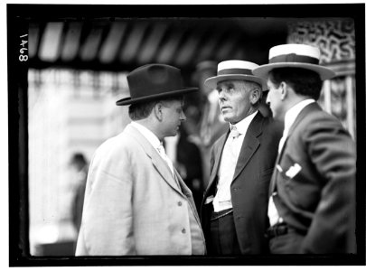 DEMOCRATIC NATIONAL CONVENTION. SEN. GORE OF OKLAHOMA; SEN. E.S. JOHNSON OF SOUTH DAKOTA; W. DAVIS OF STATE DEPARTMENT LCCN2016863890