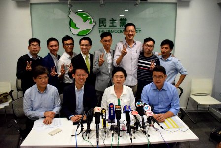 Democratic Party at 2015 DC election press con