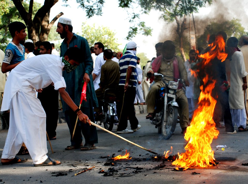 Demonstration Pakistan Innocence of Muslims