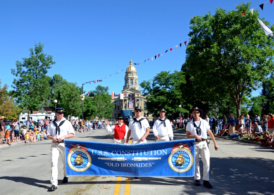 Demonstration for Cheyenne Navy Week 150718-N-SU274-010