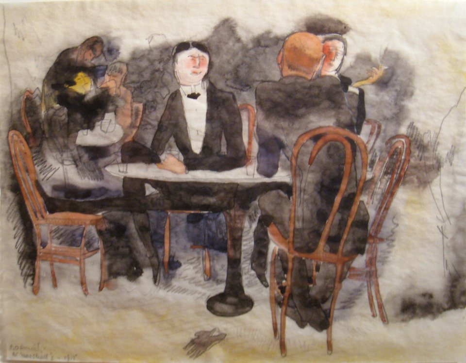 Charles Demuth - At Marshall's, 1915