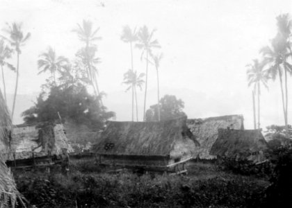 Den obebodda byn Poraelea i Tole. Byscen. Sulawesi. Indonesien - SMVK - 000242
