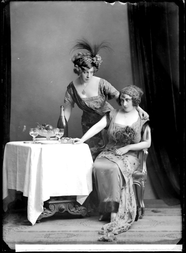 Den starkaste, Svenska teatern 1911. Rollporträtt - SMV - GB171