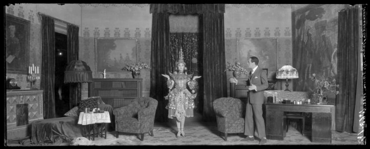 Den javanesiska dockan, Djurgårdsteatern 1922. Föreställningsbild - SMV - DjT007