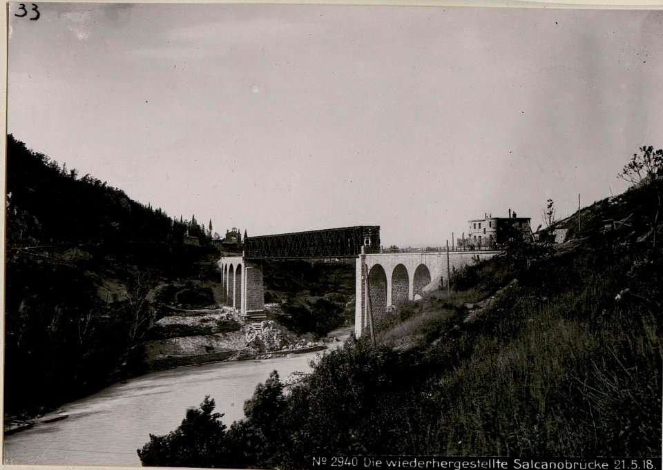 Die wiederhergestellte Salcanobrücke (BildID 15737566)