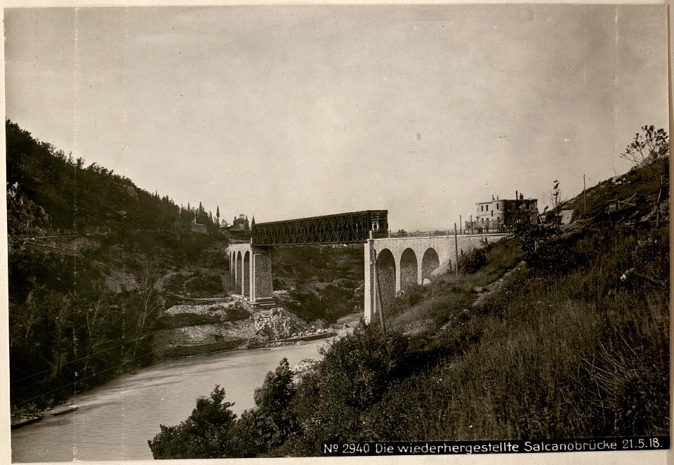Die wiederhergestellte Salcanobrücke 21.5.18. (BildID 15618215)