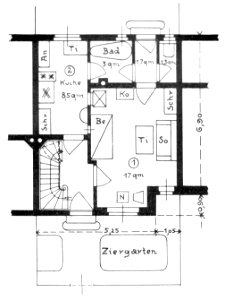 Die Wohnweise der Arbeiterfamilien in Bayern, Albert Lehr, 1911 (S. 78 - Abb. 31)