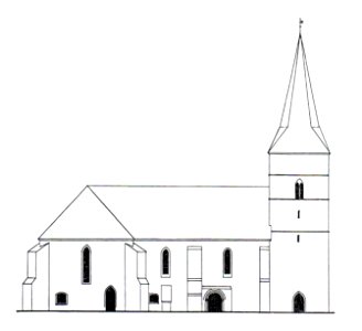 Dielingen Marienkirche Nordseite 1907