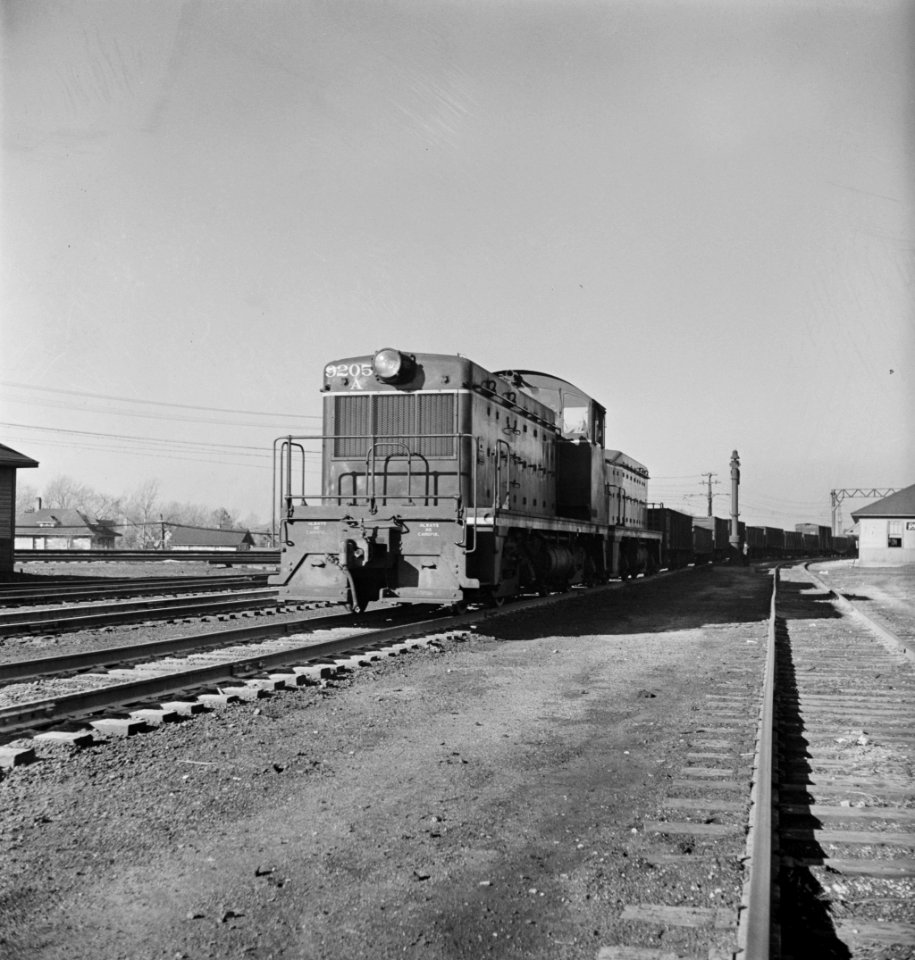 Diesel locomotive serial 9205a LOC fsa-8d23267