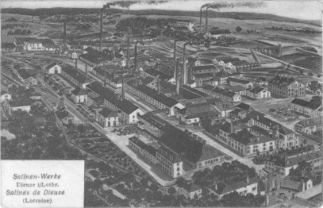Dieuze 1907 CP