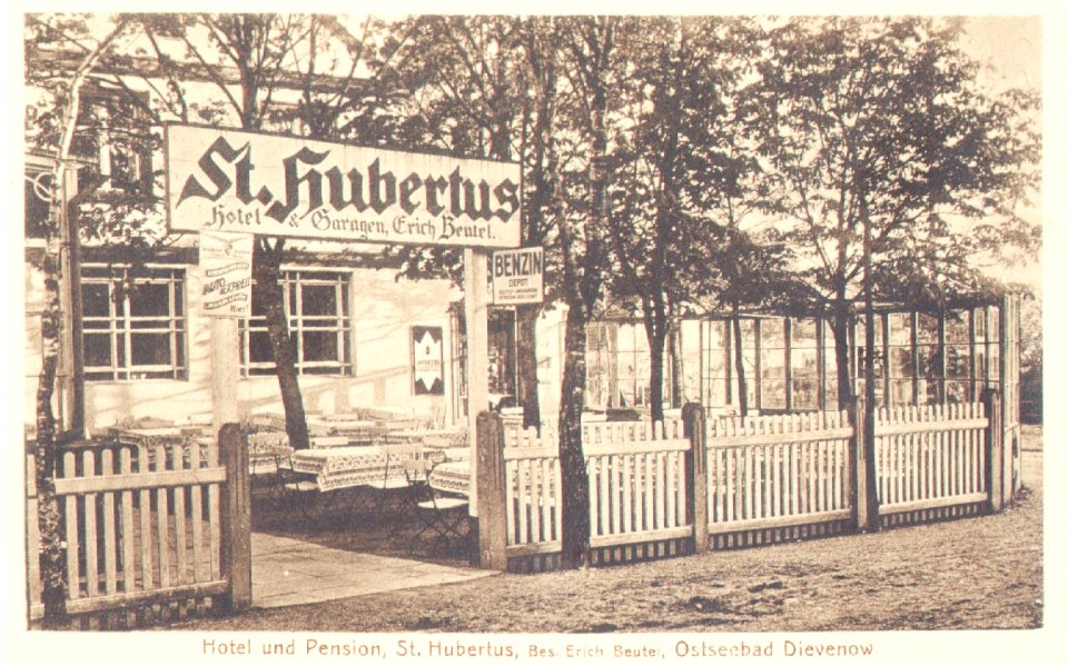 Dievenow - Hotel und Pension St. Hubertus. Hubertus