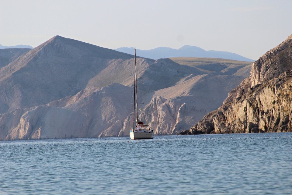 Croatia island yacht