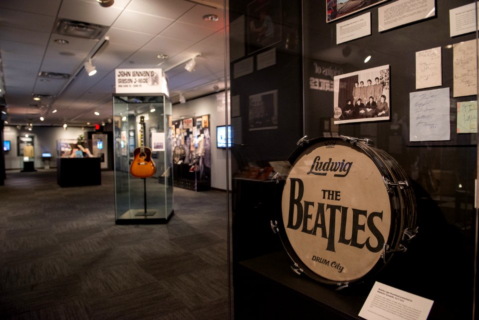 DIG13766-012 - Ladies and Gentlemen... the Beatles! exhibit at LBJ Presidential Library, Austin, TX, 2015-06-23 16.12.53
