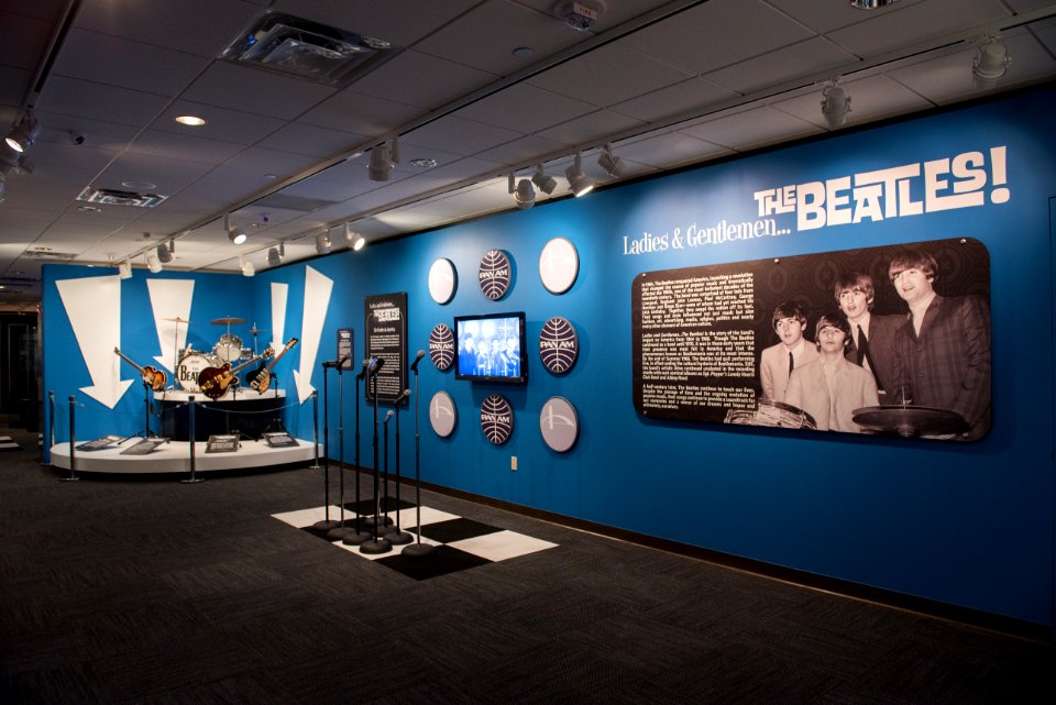 DIG13766-001 - Ladies and Gentlemen... the Beatles! exhibit at LBJ Presidential Library, Austin, TX, 2015-06-23 16.08.29