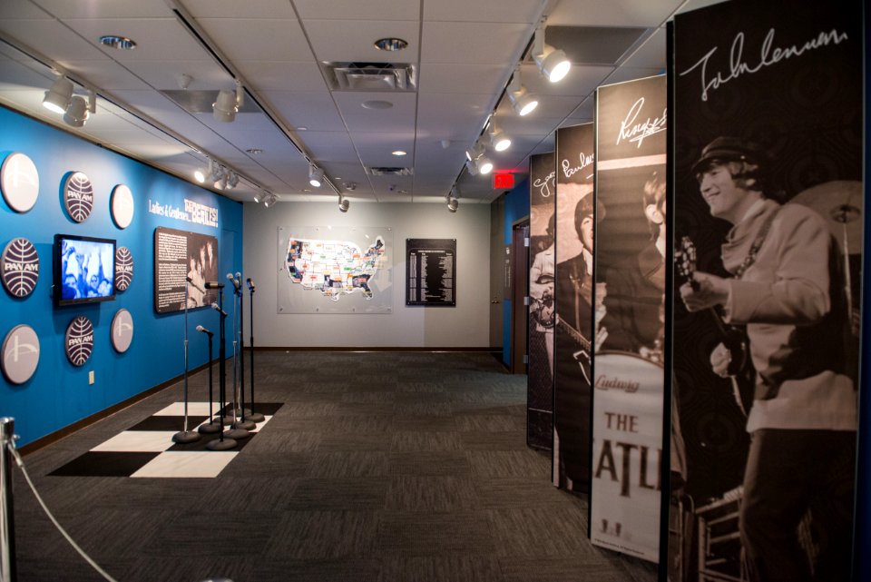 DIG13766-016 - Ladies and Gentlemen... the Beatles! exhibit at LBJ Presidential Library, Austin, TX, 2015-06-23 16.14.25