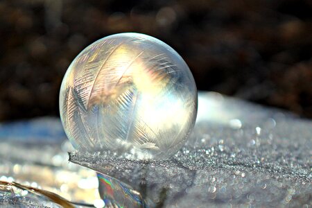 Light crystal ice crystal