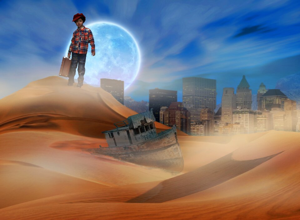 Heaven little prince desert