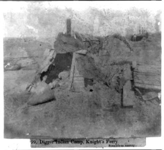 Digger Indian Camp, Knight's Ferry, Stanislaus County LCCN2002723102